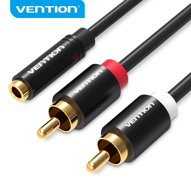 Home Cinema Idea - Vention Jack 3.5mm Female to 2RCA