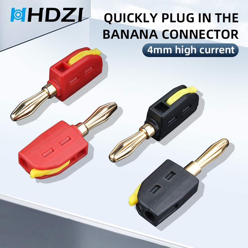 Home Cinema Hifi - HHDZI Quick Connect Banana Plug 4mm