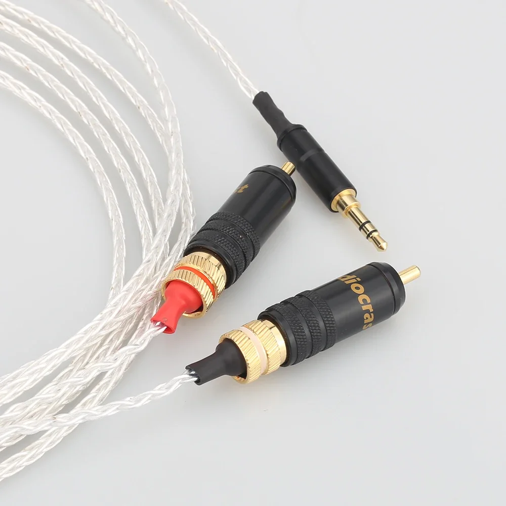 Home Cinema Idea - Audiocrast Silver Plated 3.5mm Stereo to
