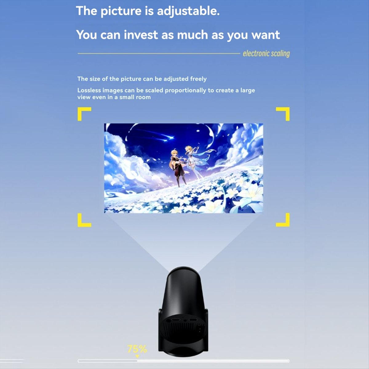 1080P Projector for Android12  - Home Cinema Quad review and price