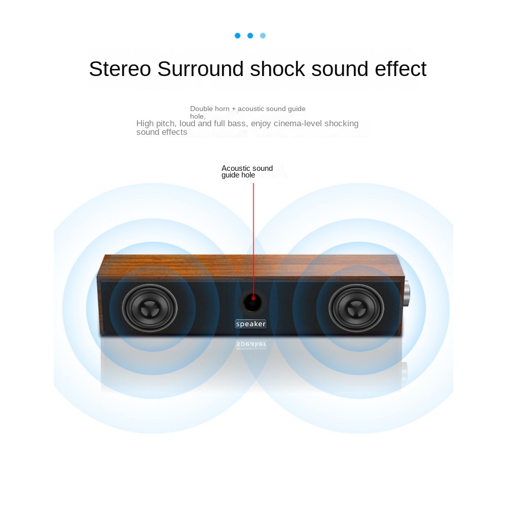 New Long Strip USB Wired Bluet - Home Cinema Subwoofer review and price