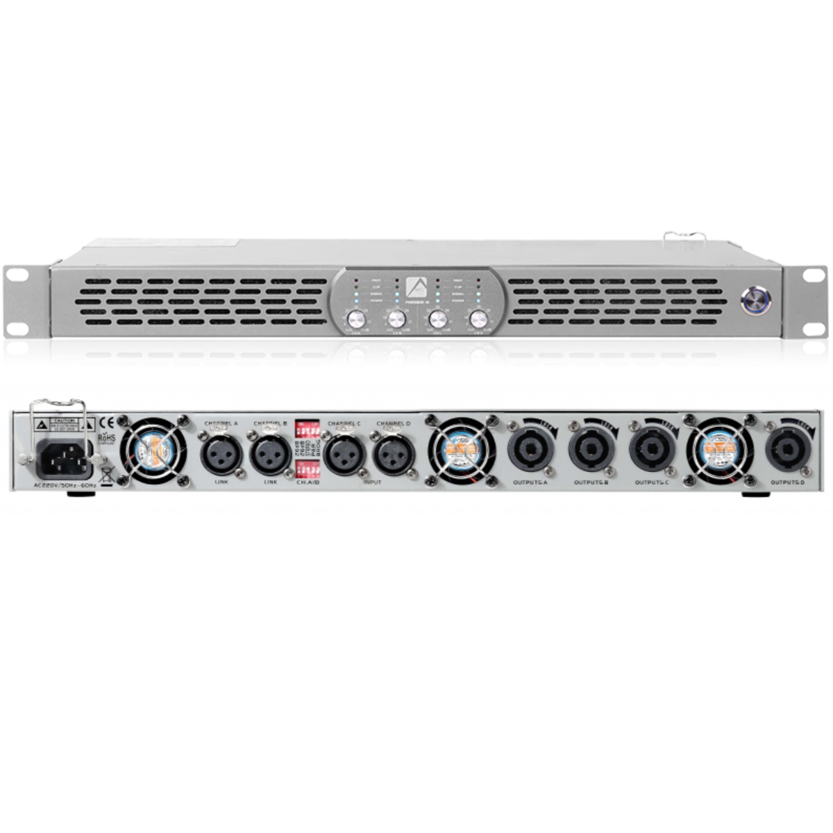 1U Digital Power Amplifier 4Ch - Home Cinema Idea review and price