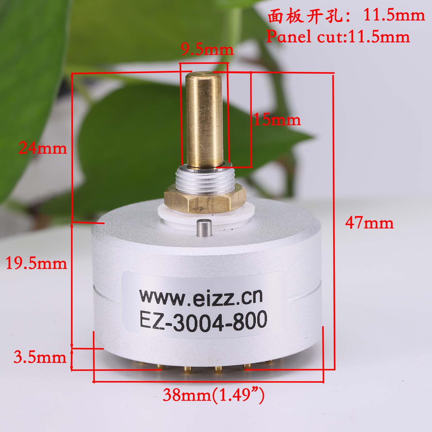 1PC Rotary Switch EIZZ 3 Ways  - Home Cinema Hifi review and price