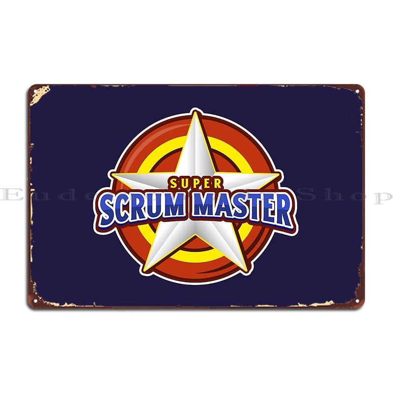 Super Scrum Master Metal Sign  - Home Cinema Design review and price