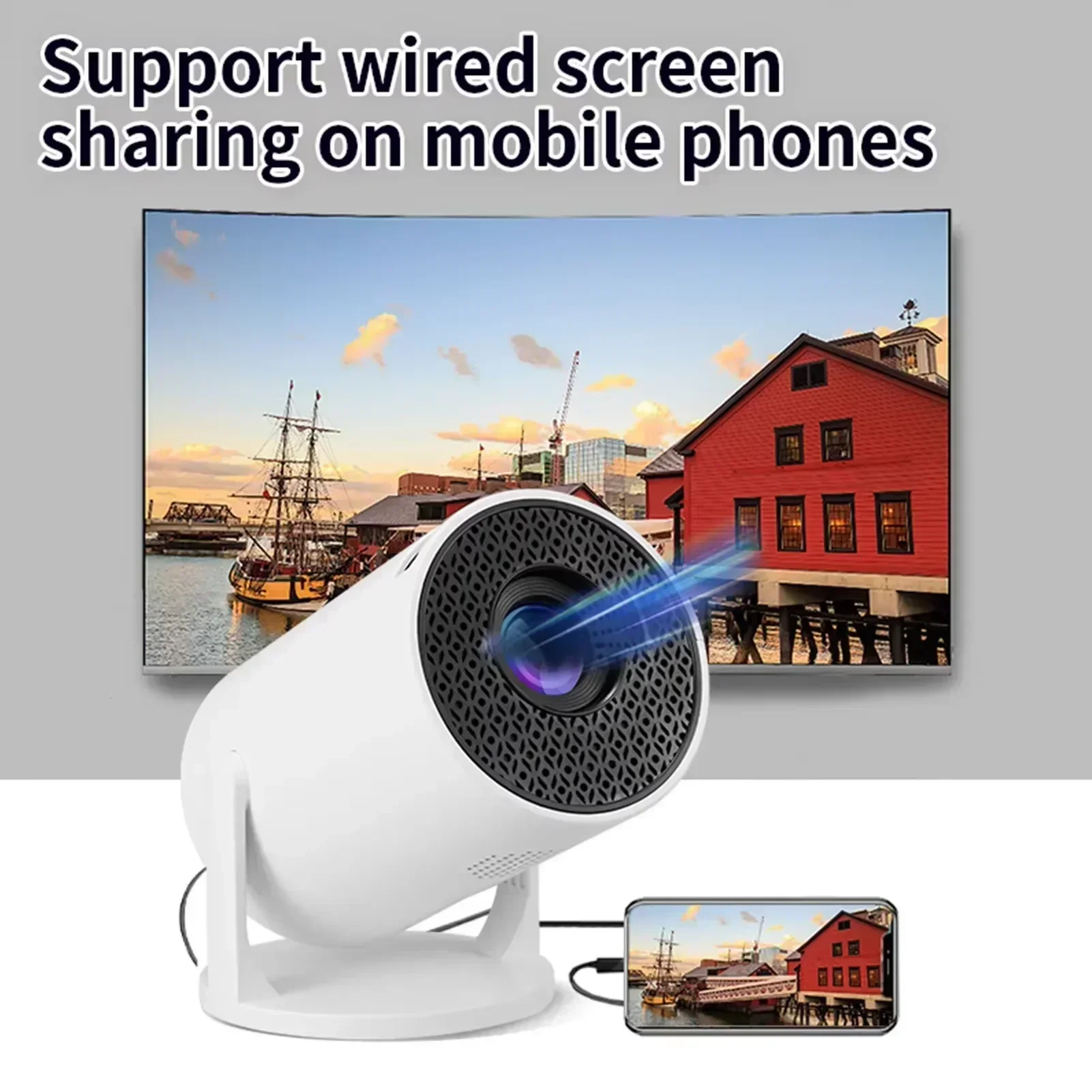 New SmartProjector Mini HY300  - Home Cinema Compact review and price