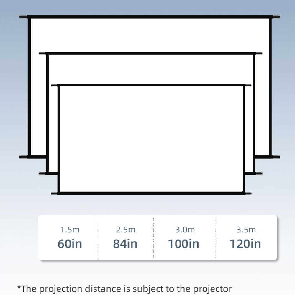 VEIDADZ Projector Screen Wall  - Home Cinema Projector Screen review and price