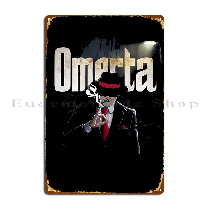 Omerta Metal Plaque Cinema Wal - Home Cinema Wall Design review and price