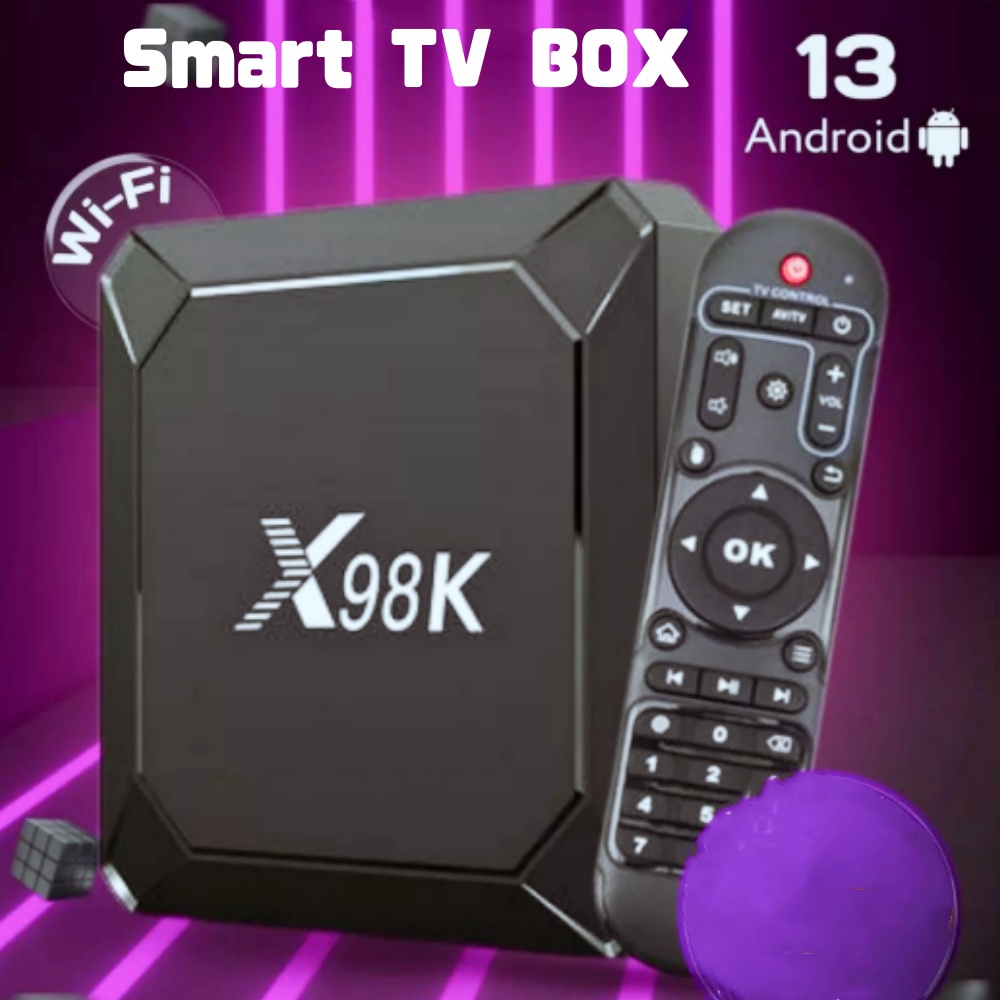 Original X98K TV Box Android13 - Home Cinema Quad review and price