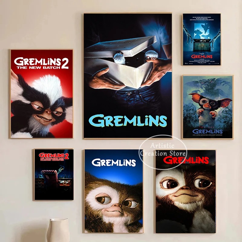 Classic Movie Gremlins Poster  - Home Cinema Design review and price