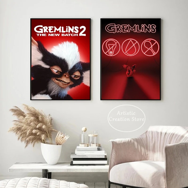 Classic Movie Gremlins Poster  - Home Cinema Design review and price