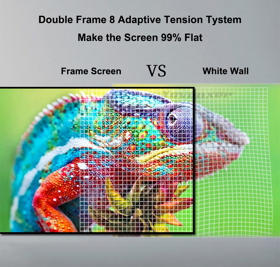 Yovanxer Black Diamond ALR Spl - Home Cinema Projector Screen review and price