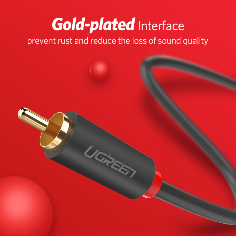 UGREEN 2RCA to 2 RCA Male to M - Home Cinema Idea review and price