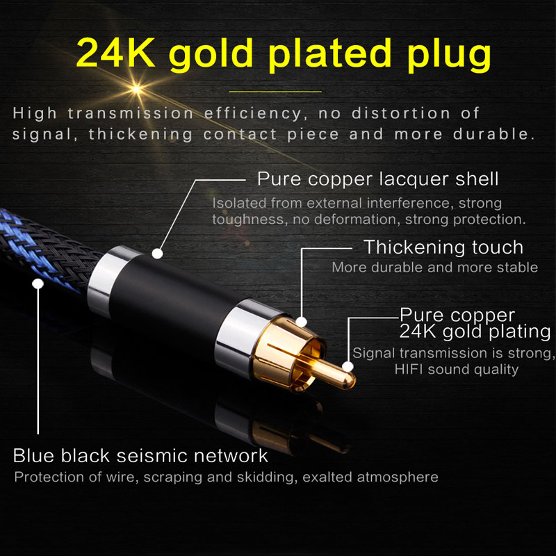 Hi-End DAC 75ohm Rca to Rca Ma - Home Cinema Subwoofer review and price