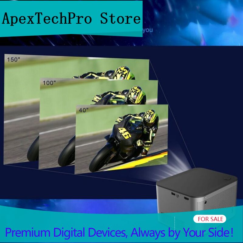 ApexTPHY350 Smart Projector 4K - Home Cinema Quad review and price