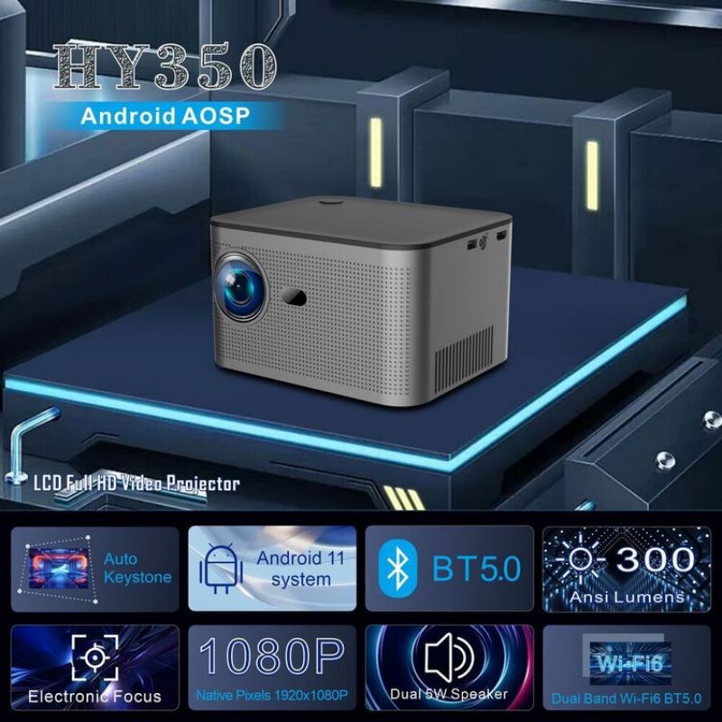 ApexTPHY350 Smart Projector 4K - Home Cinema Quad review and price