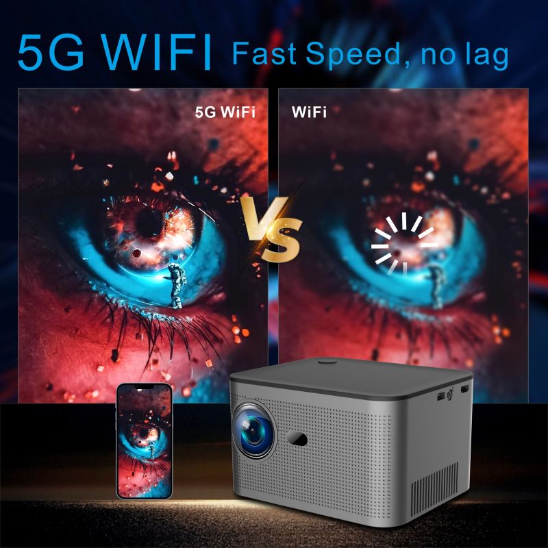 ApexTPHY350 Smart Projector 4K - Home Cinema Quad review and price