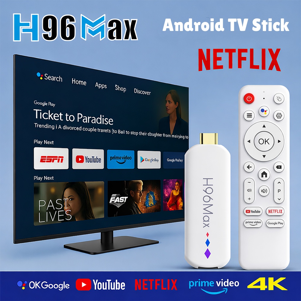 H96 Max TV Dongle Amlogic S905 - Home Cinema Quad review and price