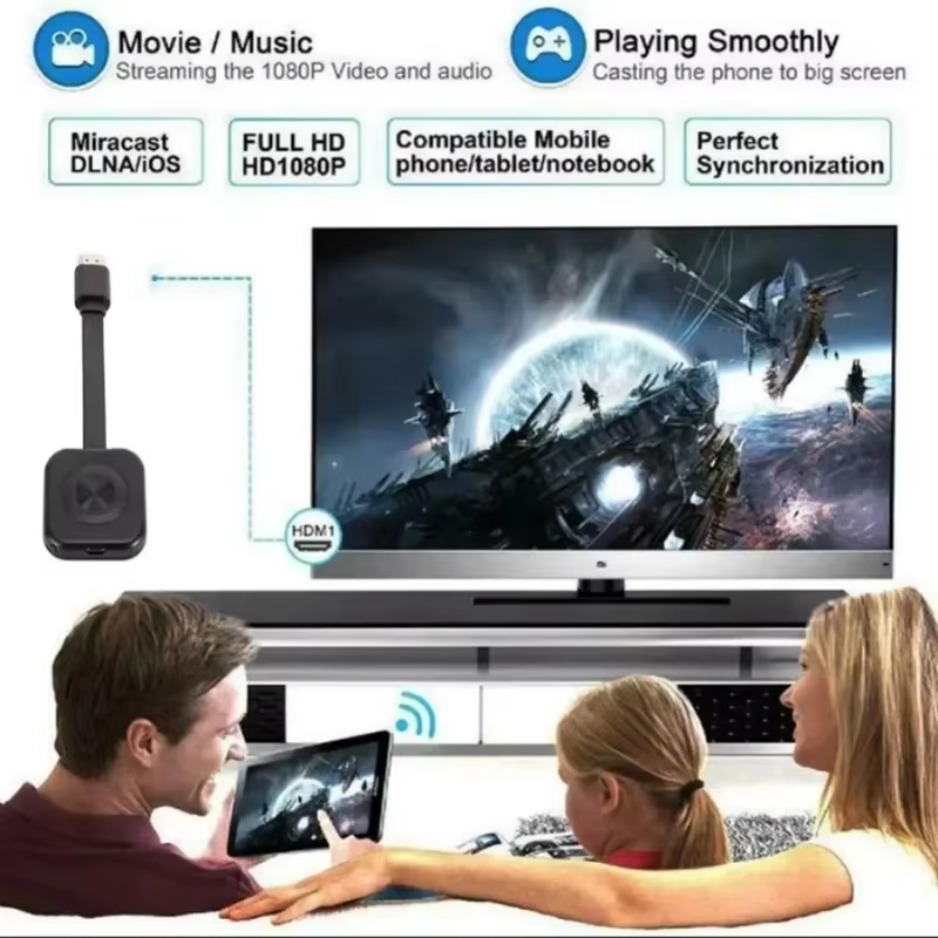 ‌WiFi Receiver Audio Video Tra - Home Cinema Projector Screen review and price