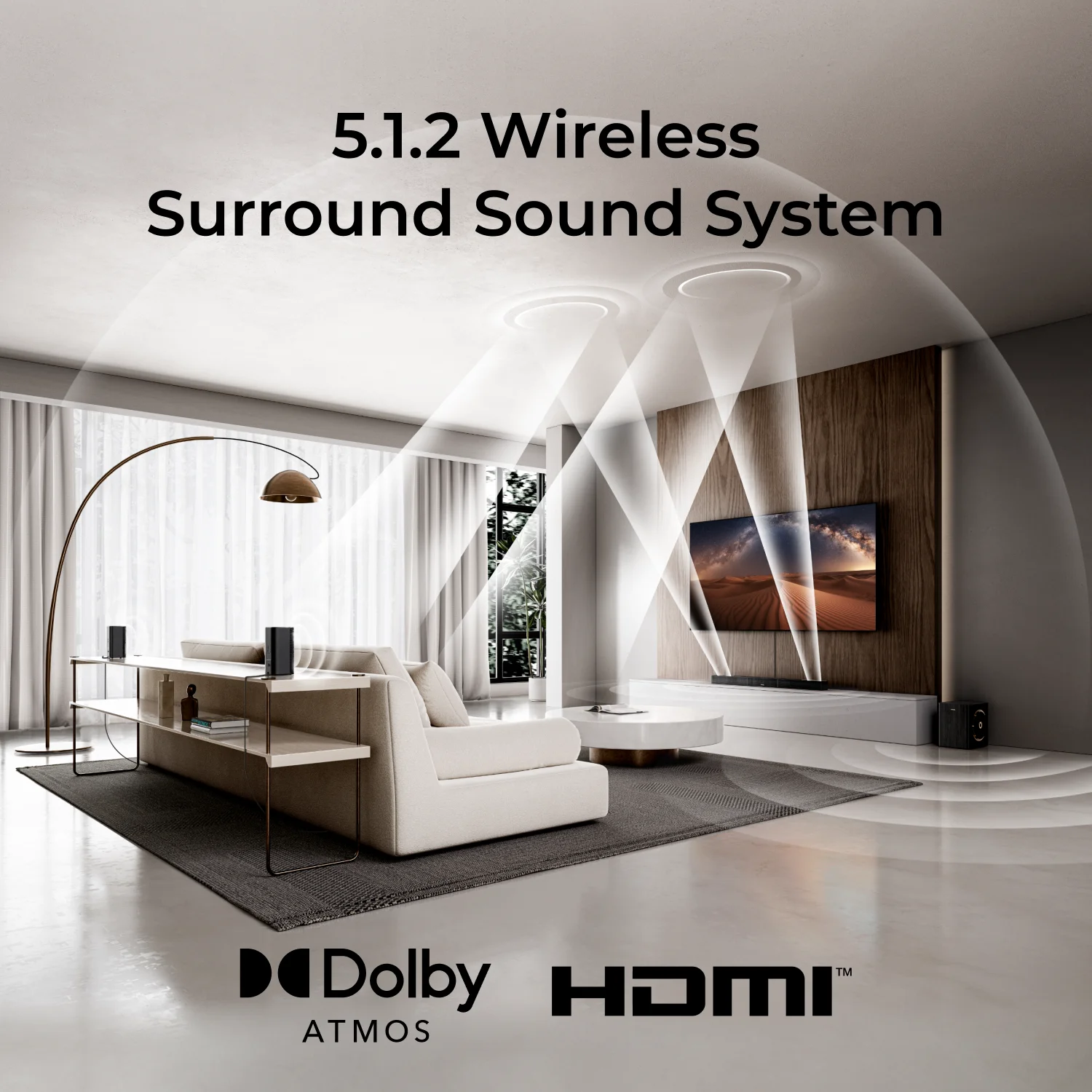 X40 5.1.2ch Wireless Surround  - Home Cinema Subwoofer review and price
