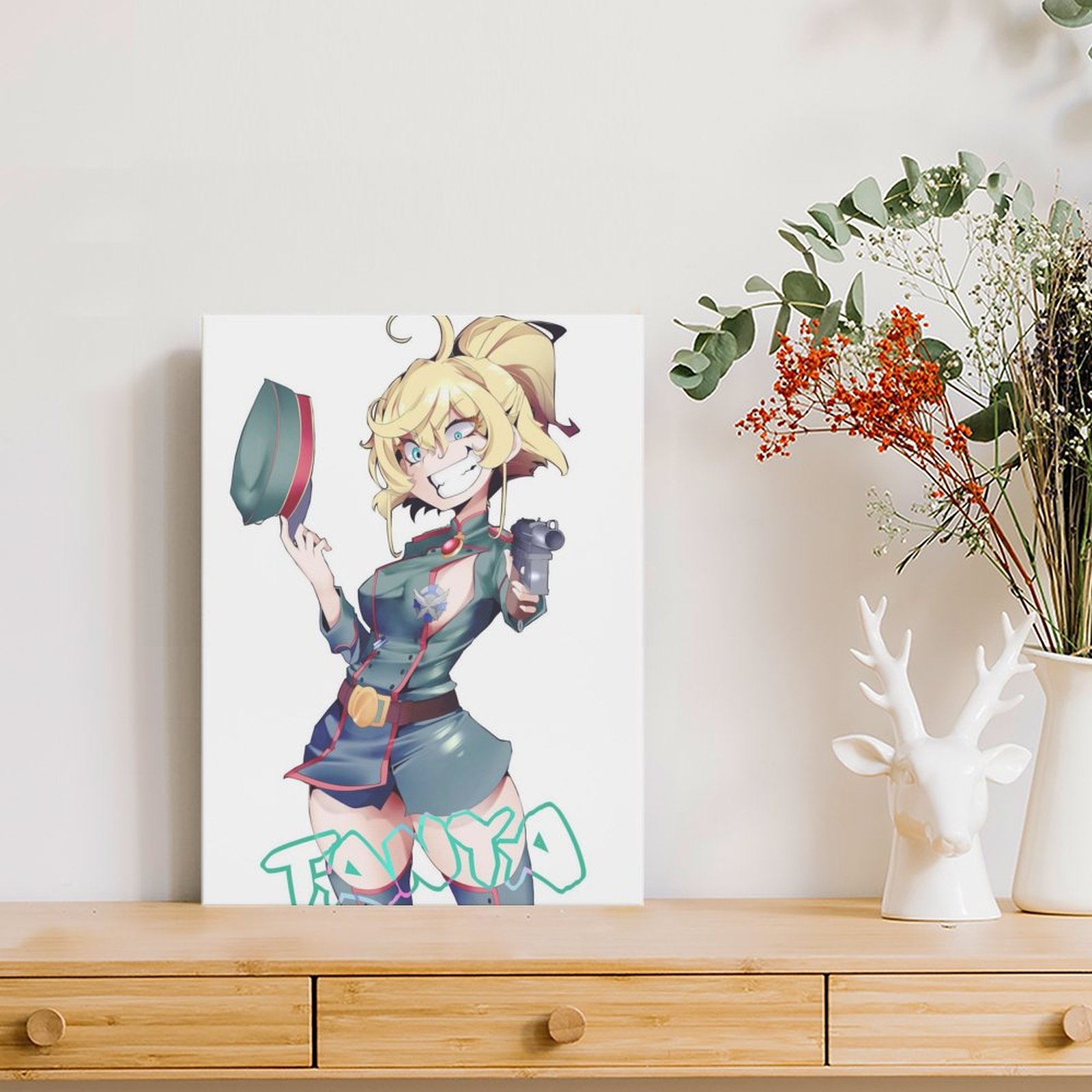 Saga Of Tanya The Evil Poster  - Home Cinema Wall Design review and price