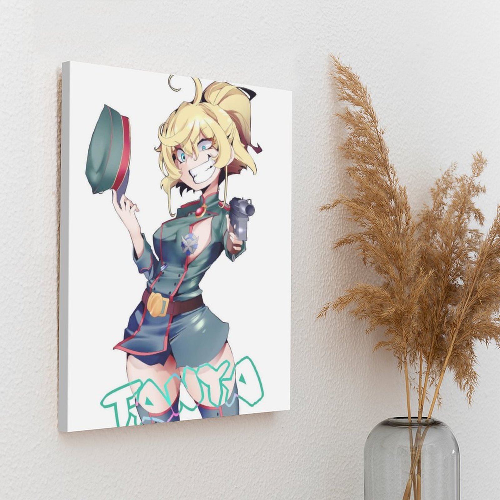 Saga Of Tanya The Evil Poster  - Home Cinema Wall Design review and price