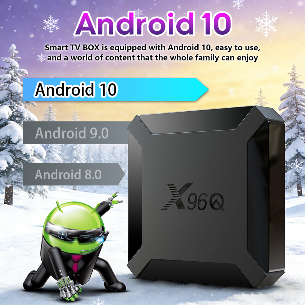 X96Q Android TV Box Quad Core  - Home Cinema Quad review and price