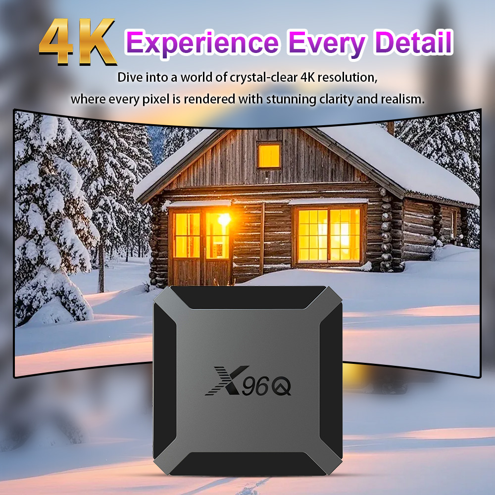 X96Q Android TV Box Quad Core  - Home Cinema Quad review and price