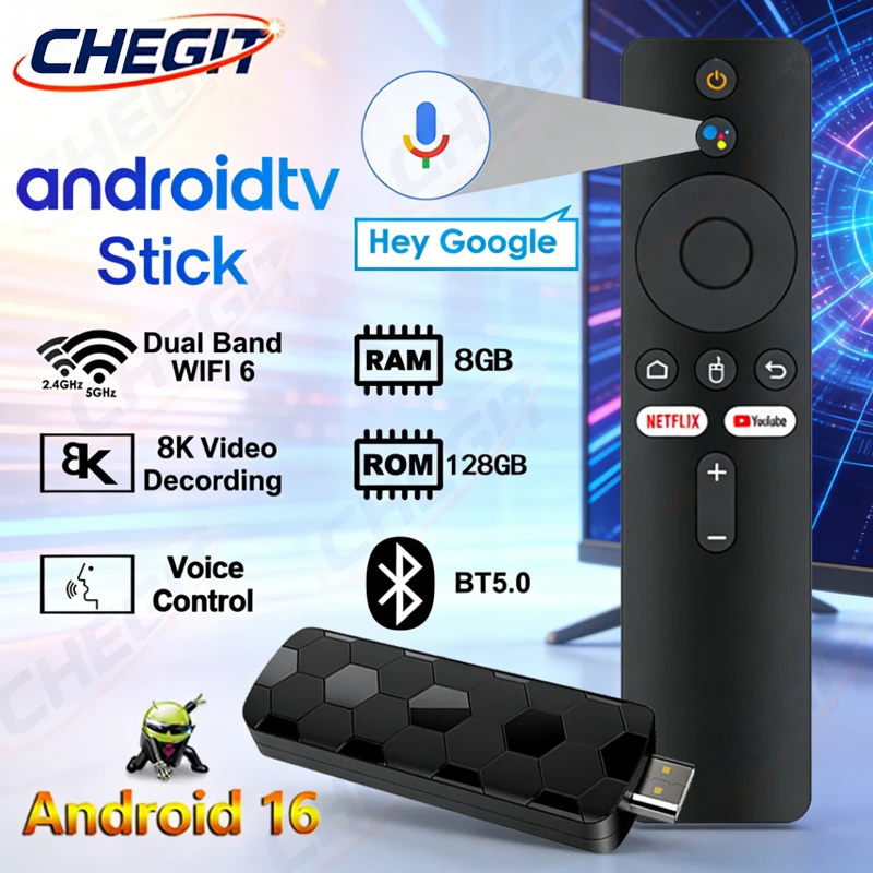 Android 16 8K Ultra HD TV Stic - Home Cinema App review and price