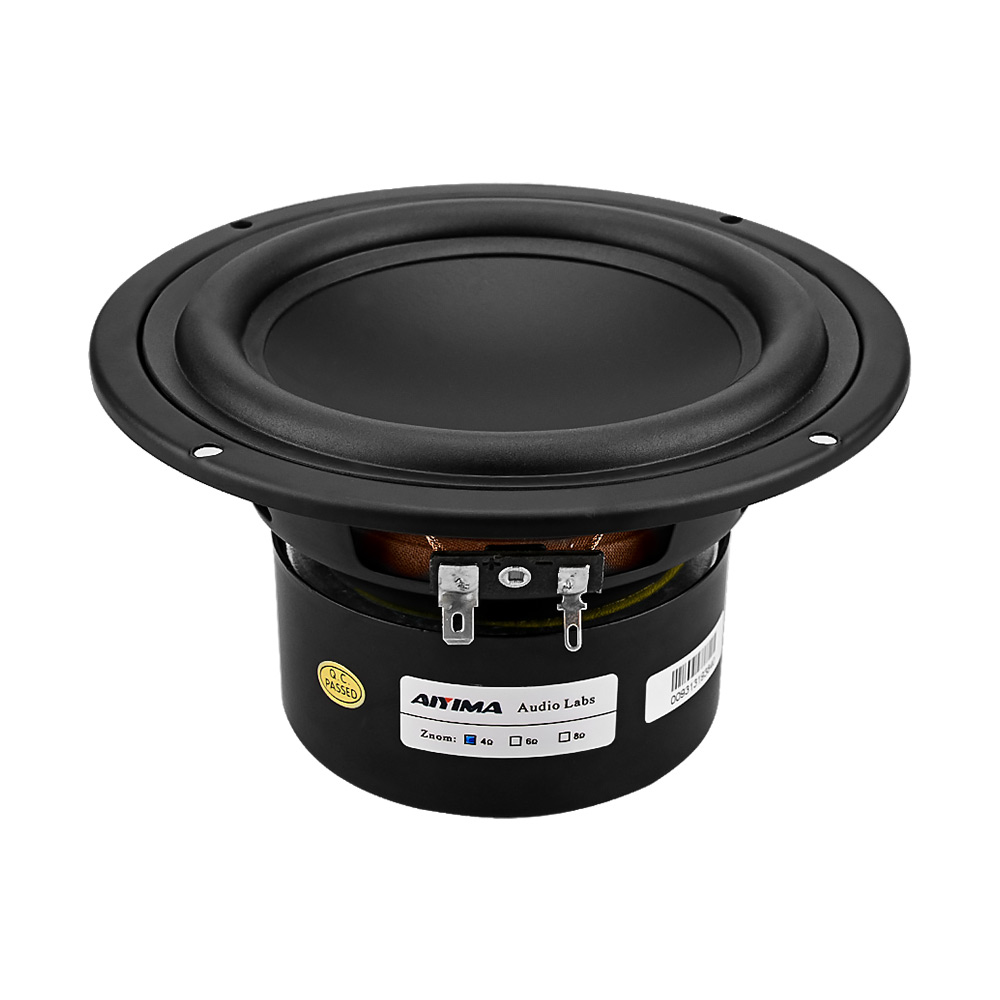 AIYIMA 1Pcs 5.25 Inch Subwoofe - Home Cinema Subwoofer review and price