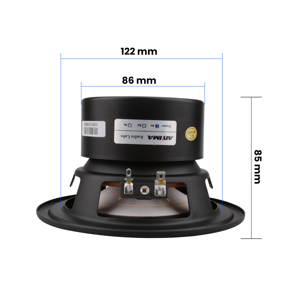 AIYIMA 1Pcs 5.25 Inch Subwoofe - Home Cinema Subwoofer review and price