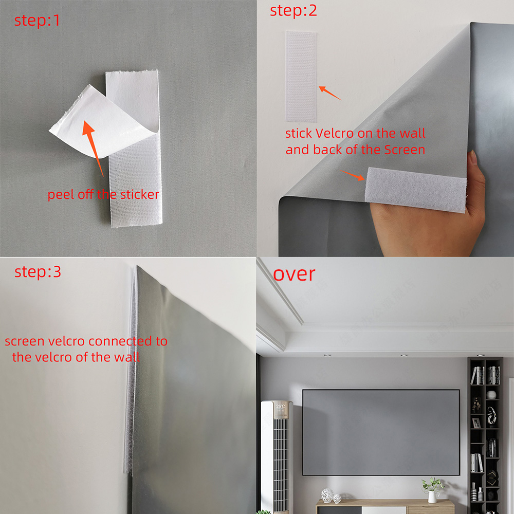MIXITO Projector Screen Simple - Home Cinema Projector Screen review and price