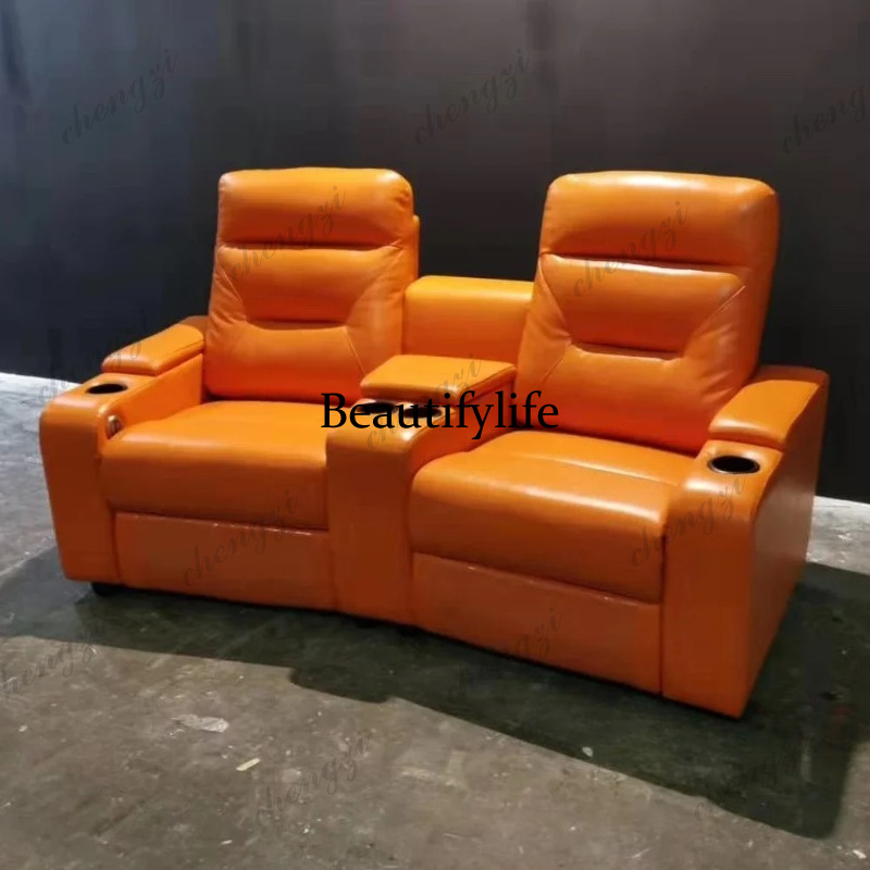Leather Sofa set With POWER RE - Home Cinema Couch review and price